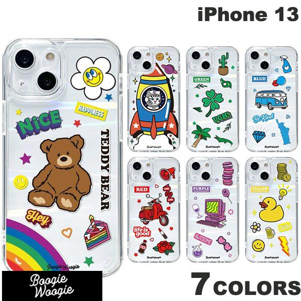 BOOGIE WOOGIE iPhone 13 オーロラケース ブギウギ (スマホケース・カバー)