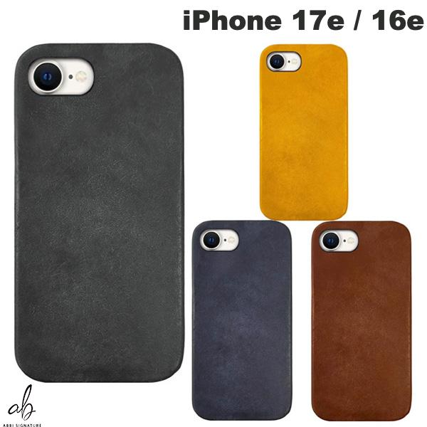 樂天商城 - iPhone17e ケース 本革 日本製 ABBI SIGNATURE iPhone 17e / 16e MARGOT イタリアンレザー MagSafe対応 バックカバー アビー シグネチャ (スマホケース・カバー) 本革