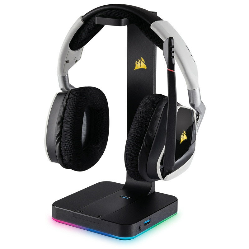 Corsair ST100 7.1chサラウンド機能搭載 RGB Headset Stand # CA-9011167-AP コル...
