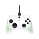 Razer Wolverine V2 Chroma Xbox Series X / S / One / PC (Windows 10) RGBライティング 対応 有線 ゲームパッド White RZ06-04010200-R3M1 レーザー (ゲームコントローラー)