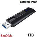 SanDisk 1TB Extreme PRO R=420MB/s W=380MB/s USB 3.2 (Gen 1) tbV[ COpbP[W # SDCZ880-1T00-G46 TfBXN (USB[)