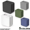 DIGIFORCE USB充電器 65W GaN PD対応 Fast Charger USB-A 1ポート / USB Type-C 1ポート デジフォース (電源アダプタ・USB) ACアダプタ..