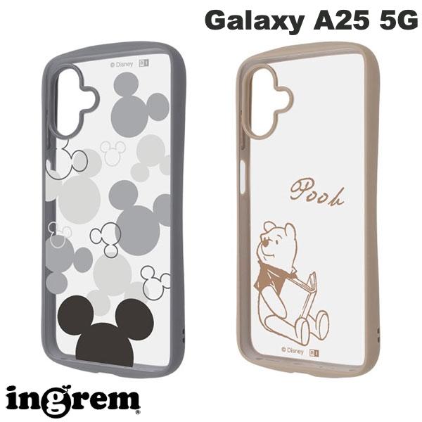 樂天商城 - Galaxy A25 5G ケース ミッキー プーさん ディズニー クリアケース 透明 ingrem Galaxy A25 5G ディズニー Puffull 衝撃吸収 バンパー ハイブリッドケース イングレム (アンドロイドスマホケース・カバー) ギャラクシー