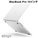 elago MacBook Pro 14インチ M4 2024 / M3 2023 / M2 2023 / M1 2021 SLIM HARD CASE Fro...