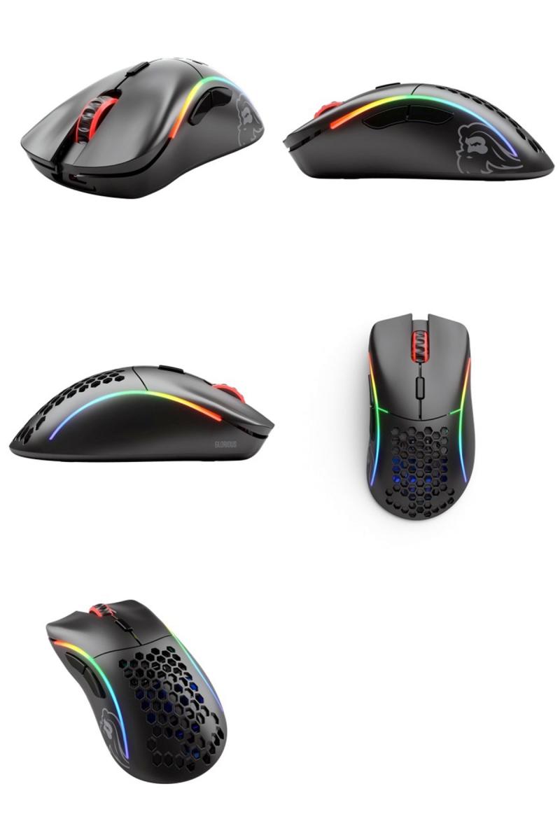 Premium Selection 楽天市場店の[在庫処分特価!!] Glorious Model D Wireless 2.4GHz ワイヤレス ゲーミングマウス (マウス)｜アングル3