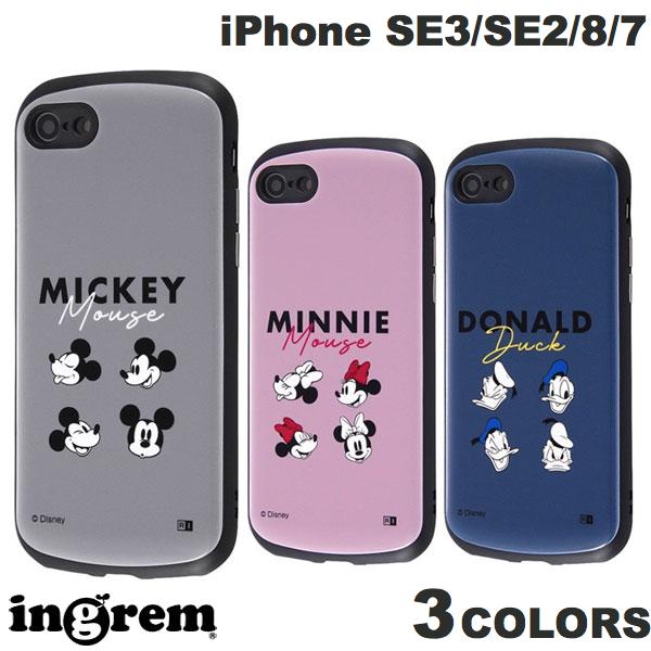 ingrem iPhone SE 3세대 / SE 2세대 / 8 / 7 디즈니 캐릭터 내충격 케이스 MiA 잉글렘 (스마트폰 케이스 커버) 도널드