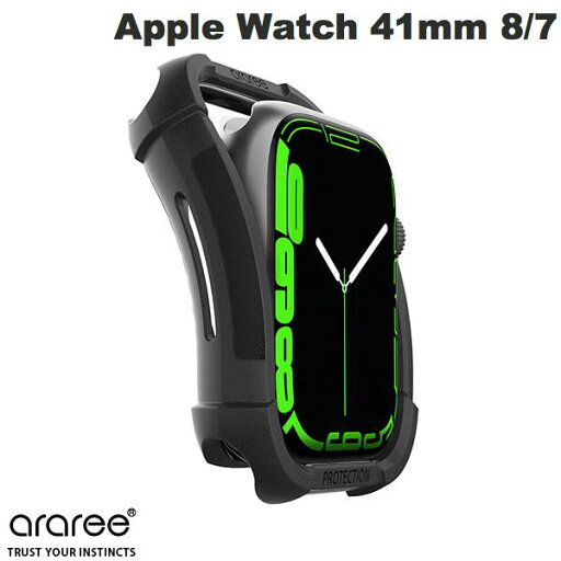 araree Apple Watch 41mm Series 8 / 7 FLEXIELD ソフトケース ブラック # AR22416AW アラリー (アップルウォッチケース カバー) araree Apple Watch 41mm Series 8 / 7 FLEXIELD ソフトケース ブラック # AR22416AW アラリー (アップルウォッチケース カバー)
