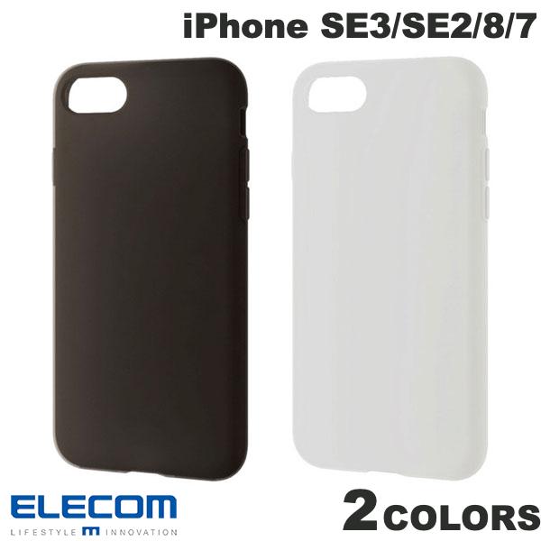  エレコム iPhone SE 第3世代 / SE 第2世代 / 8 / 7 シリコンケース 抗菌 (スマホケース・カバー)