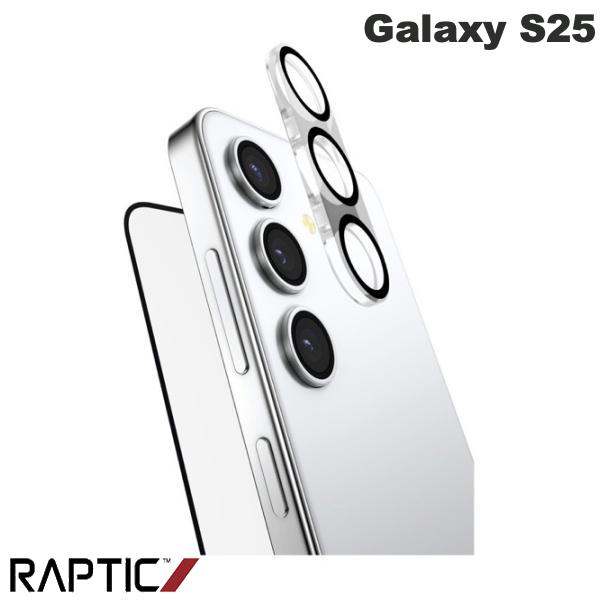 RAPTIC Galaxy S25 2 in 1 Bundle Kit ガラス保護フィルム カメラレンズ保護シートセット Clear # RT_G5SSPPCB2_CL ラプティック (アンドロイドスマホ用液晶保護フィルム)