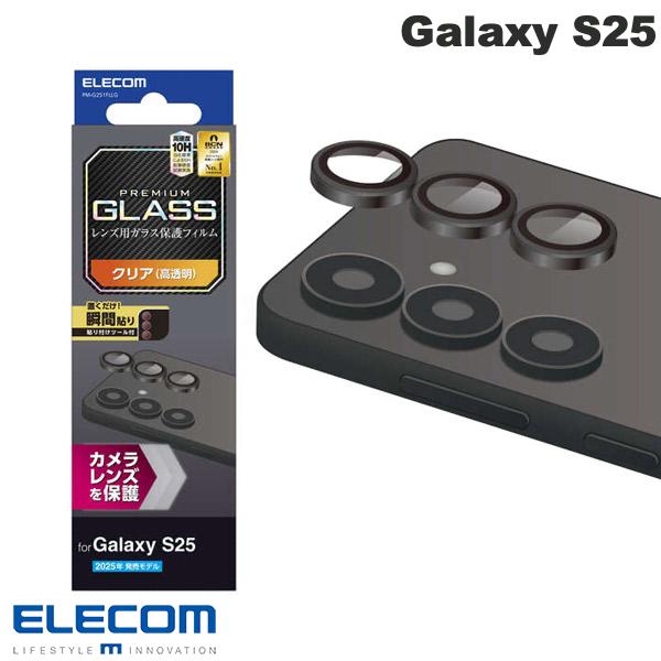 ELECOM Galaxy S25 카메라 렌즈 유리 필름 # PM-G251FLLG ELECOM (안드로이드 스마트 폰용 액정 보호 필름) 갤럭시