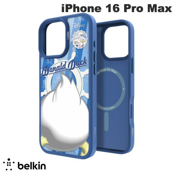 BELKIN iPhone 16 Pro Max SheerForce MagSafe 대응 보호 케이스 디즈니 한정 모델 도널드 덕 # MSA024qcNB-DY 베르킨 (스마트폰 케이스 커버)