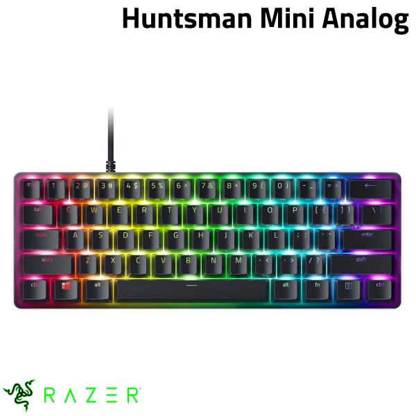 Razer Huntsman Mini Analog 英語配列 有線 アナログオプティカルスイッチ搭載 コンパクトゲーミングキーボード # RZ03-04340100-R3M1 レーザー (キーボード)