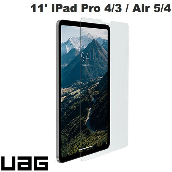 [ネコポス発送] UAG 11インチ iPad Pro M2 第4世代/ M1 第3世代 / iPad Air 第5 / 4世代 Screen Shield Plus クリア 0.4mm # UAG-IPDA5SP ユーエージー (タブレット用液晶保護ガラスフィルム)