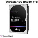 Western Digital HGST Ultrastar DC HC310 4TB SAS 12Gb/s 7200rpm 256MB # HUS726T4T...