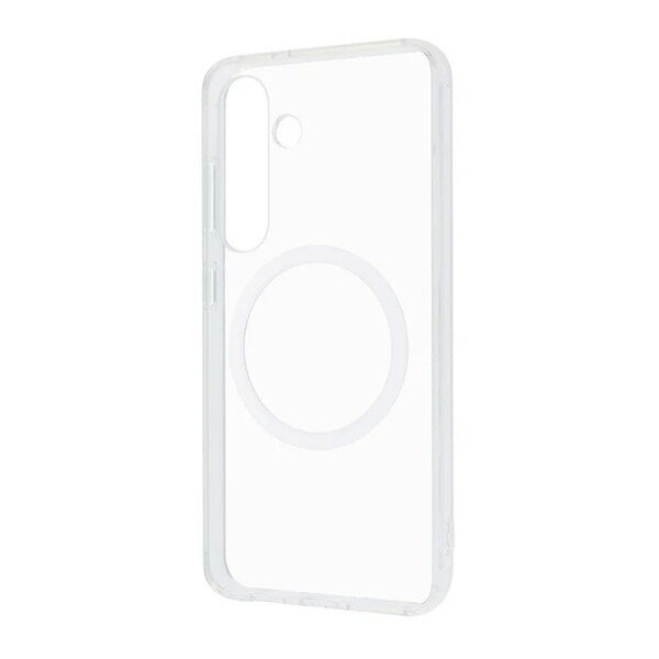 Ray Out Galaxy S25 Like standard MagSafe対応 マグネットアクセサリー対応 衝撃吸収 バンパー ハイブリッドケース クリア # RT-GS25MG2/CM レイアウト (アンドロイドスマホケース・カバー)