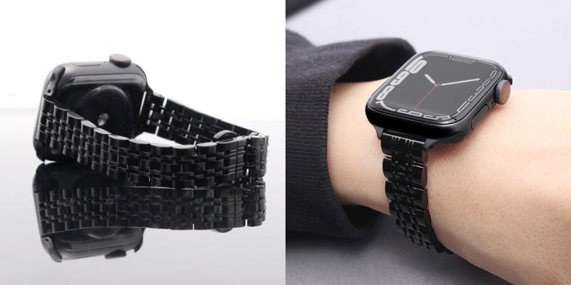 miak Apple Watch 49 / 46 / 45 / 44mm JUBILEE METAL BAND ミアック (アップルウォッチ ベルト バンド) 細身 細い 細いベルト