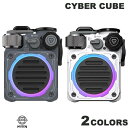 yyz MUZEN CYBER CUBE Bluetooth 5.0 RpNg CXXs[J[ ~[[ (BluetoothڑXs[J[ ) IPX5 h   Cgt ^ RpNg iPhone Adoriod  TCo[ Cu r[`