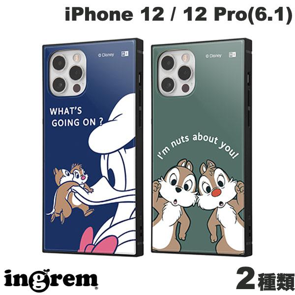 ingrem iPhone 12 / 12 Pro 디즈니 캐릭터 내충격 하이브리드 케이스 KAKU 잉글렘 (스마트폰 케이스·커버)