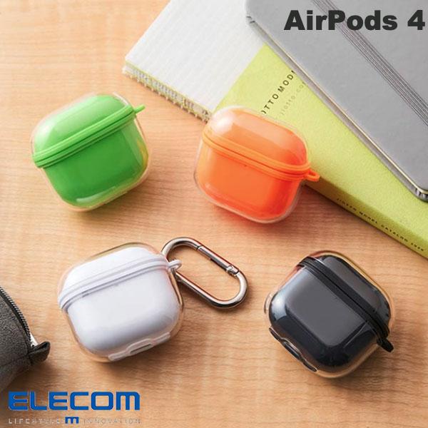 樂天商城 - エレコム AirPods 4 ソフトケース MUBRAIN (Apple イヤホンケース)