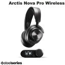 【楽天1位】 SteelSeries Arctis Nova Pro Wireless ハイレゾ対応 有線 / 2.4GHz / Bluetooth 5.0 ワイヤレス ゲーミングヘッドホン 61520J スティールシリーズ (ヘッドセット RFワイヤレス) 5707119041058