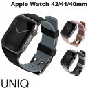  UNIQ Apple Watch 41 / 40 / 38mm LINUS AIROSOFT SILICONE STRAP ユニーク (アップルウォッチ ベルト バンド)