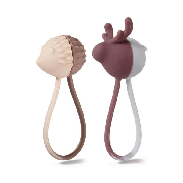 Lead Trend Zoo Cable Wraps マグネット式 シリコン アニマル ケーブルラップ ハリネズミ/ヘラジカ # L..