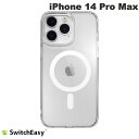  SwitchEasy iPhone 14 Pro Max CRUSH MagSafe対応 耐衝撃ケース Transparent # SE_INGCSPTSM_TR スイッチイージー (スマホケース・カバー)