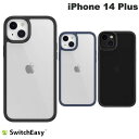 ネコポス送料無料 SwitchEasy iPhone 14 Plus AERO PCxTPU ハイブリッドケース スイッチイージー (スマホケース カバー)