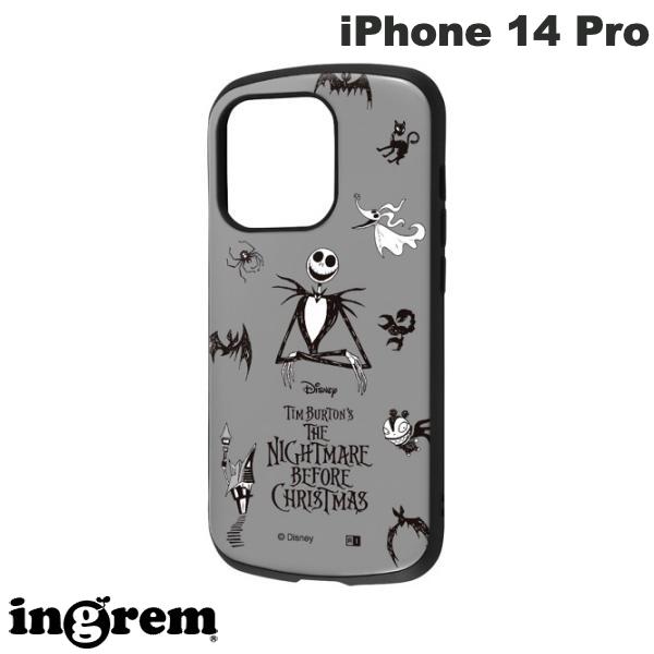 樂天商城 - ingrem iPhone 14 Pro ディズニーキャラクター 耐衝撃ケース MiA ナイトメアー・ビフォア・クリスマス # IN-DP37AC4/NC2 イングレム (スマホケース・カバー)