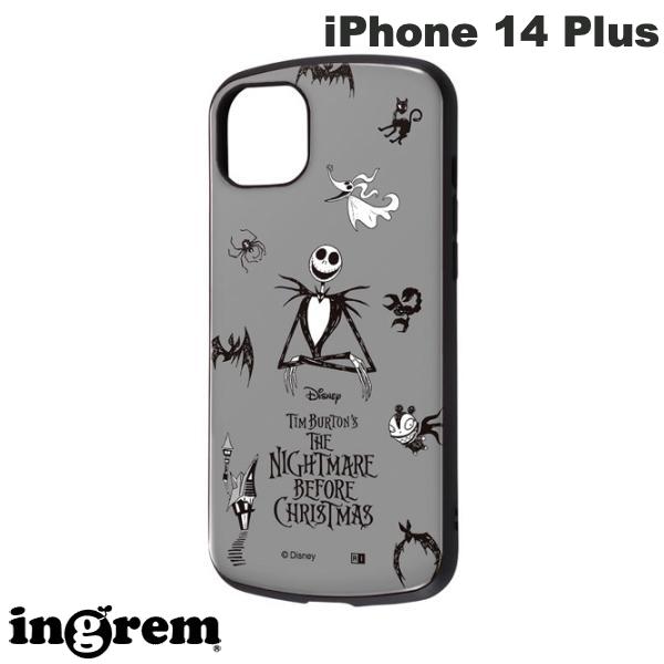 乐天商城 - ingrem iPhone 14 Plus ディズニーキャラクター 耐衝撃ケース MiA ナイトメアー・ビフォア・クリスマス # IN-DP38AC4/NC2 イングレム (スマホケース・カバー)