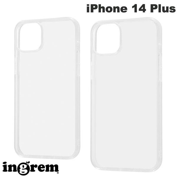  ingrem iPhone 14 Plus ガラスハイブリッドケース イングレム (スマホケース・カバー)