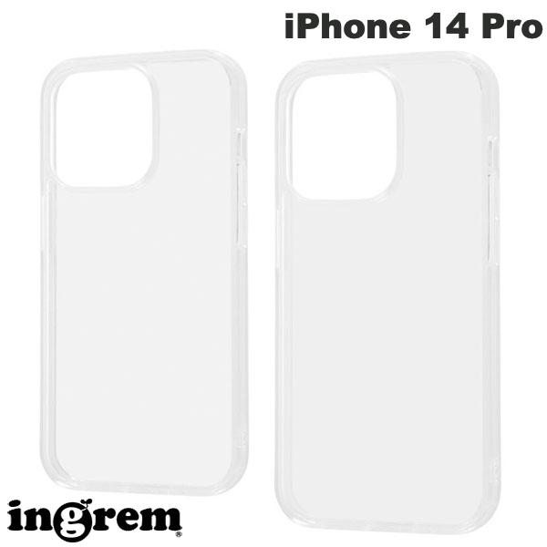 ingrem iPhone 14 Pro 유리 하이브리드 케이스 잉글렘 (스마트폰 케이스 커버)