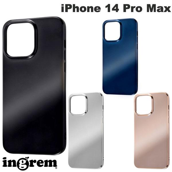 iPhone14ProMax ケース おしゃれ ingrem iPhone 14 Pro Max TPUソフトケース MIRROR イングレム (スマホケース・カバー)
