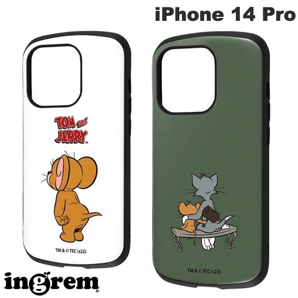 【セール対象品★6/3〜】 iPhone14Pro ケース トムとジェリー かわいい ingrem iPhone 14 Pro トムとジェリー 耐衝撃ケース MiA イングレム (スマホケース カバー)