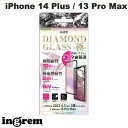 [lR|X] ingrem iPhone 14 Plus / 13 Pro Max _ChKXtB 10H Sʕی  ubN 0.4mm # IN-P38F/DCGB CO (tیKXtB)