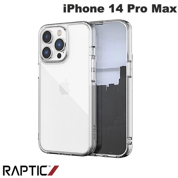 [lR|X] RAPTIC iPhone 14 Pro Max Clear Vue ϏՌP[X Clear # RT_INGCSPTCV_CL veBbN (X}zP[XEJo[)