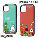  ingrem iPhone 14 / 13 ムーミン 耐衝撃ケース MiA イングレム (スマホケース・カバー)