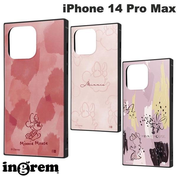  ingrem iPhone 14 Pro Max ディズニーキャラクター 耐衝撃ハイブリッドケース KAKU イングレム (スマホケース・カバー)