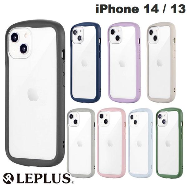 [lR|X] LEPLUS iPhone 14 / 13 ϏՌnCubhP[X Cleary vX (X}zP[XEJo[)