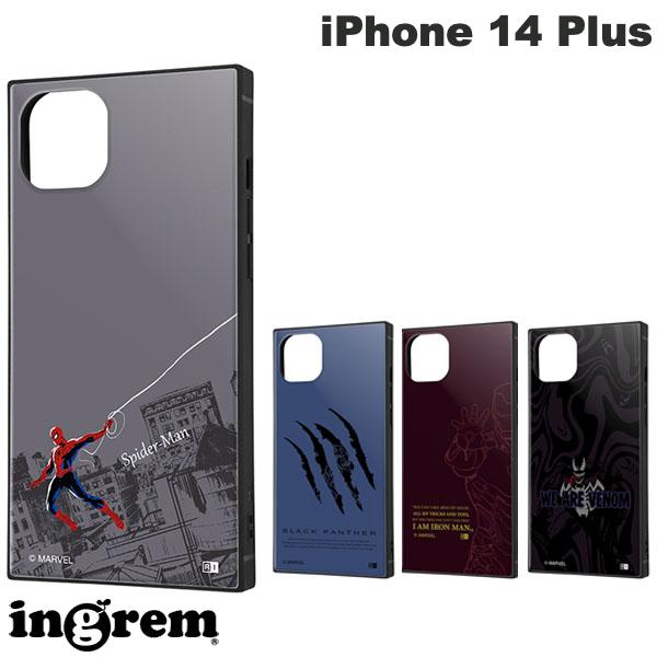 【期間限定セール★～12/10まで】 ingrem iPhone 14 Plus マーベル 耐衝撃ハイブリッドケース KAKU イングレム (スマホケース・カバー)
