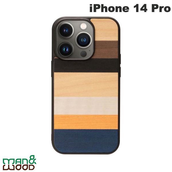 マンアンドウッド スマホケース メンズ [ネコポス送料無料] Man & Wood iPhone 14 Pro 天然木ケース Province # I23632i14P マンアンドウッド (スマホケース・カバー) ウッド 木製
