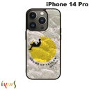 [lR|X] Ikins iPhone 14 Pro VRLP[X Sunset Yellow # I23585i14P ACLX (X}zP[XEJo[)