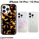 [lR|X] gourmandise iPhone 14 Pro / 13 Pro ϏՌP[X IIIIfi+ (C[tBbg) CLEAR PREMIUM O}fB[Y (X}zP[XEJo[)