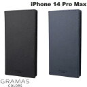 [lR|X] GRAMAS COLORS iPhone 14 Pro Max G-FOLIO TtBA[mPUU[ tHIP[X O}X J[Y (X}zP[XEJo[)