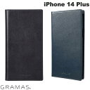 GRAMAS iPhone 14 Plus G-FOLIO MagSafeΉ C^AWFjCU[ tHIP[X {v O}X (X}zP[XEJo[)