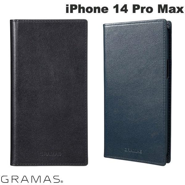 GRAMAS iPhone 14 Pro Max G-FOLIO MagSafe対応 イタリアンジェニュインレザー フォリオケース 本革 グラマス (スマホケース・カバー)