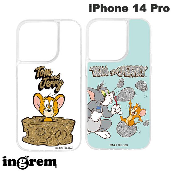 樂天商城 - ingrem iPhone 14 Pro トムとジェリー ラメ グリッターケース イングレム (スマホケース・カバー)