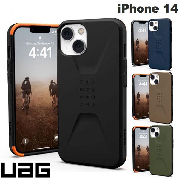 UAG iPhone 14 CIVILIAN (시빌리안) 내충격 케이스 유에이지 (스마트폰 케이스·커버) Urban Armor Gear