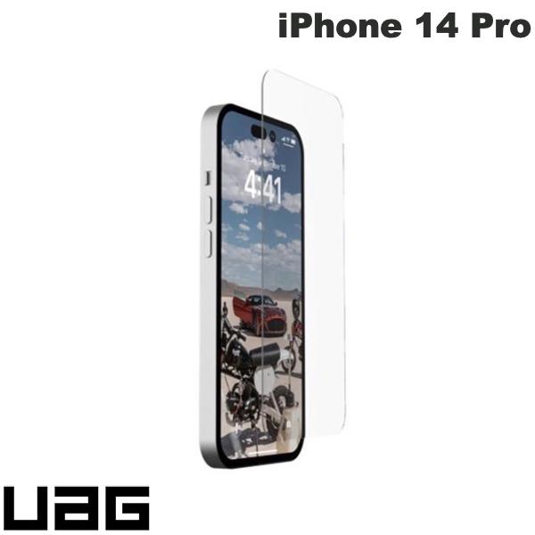 UAG iPhone 14 Pro SCREEN SHIELD PLUS 二重強化ガラスフィルム Clear 0.5mm # UAG-IPH22MB-SPPLS ユーエージー (スマホ用液晶保護ガラスフィルム) Urban Armor Gear