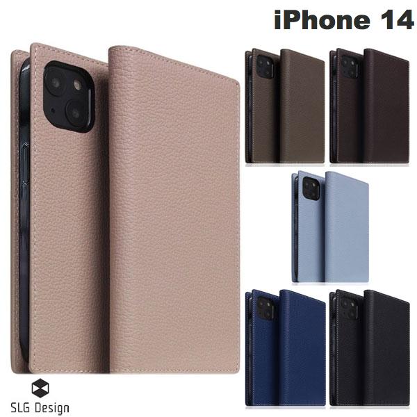 SLG Design iPhone 14 Full Grain Leather Case ܳ Ģ 른 ǥ (ޥۥС)